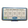 100PCS 5mm Photoresistor Photo Light Sensitive Resistor Assortment Kit (GL5516