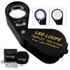 15x Lupa Joyería Lupa LED LED Ligero Ligero Acromático Trillizo