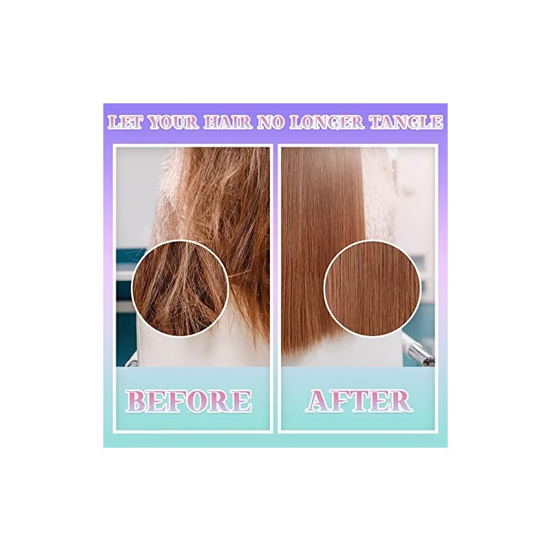 Meanplan Peine De Dientes Anchos Para Desenredar Cabello Rizado, 42