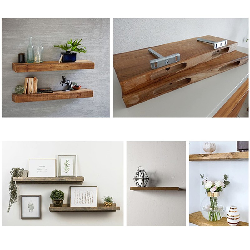 LIKERAINY Heavy Duty Brackets Concealed Shelf Bracket 12 x 79