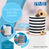 PME Carolines Patterned Acrylic Stripes Side Scrapers, 255 mm Size