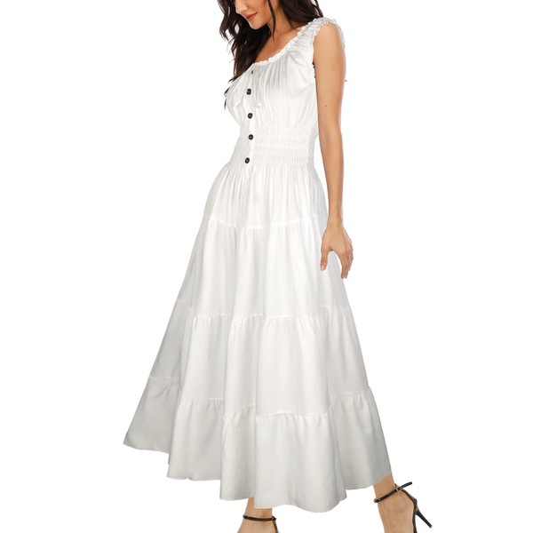 OSTOO Women's 2025 Summer Boho Floral Print Tiered Casual Flowy