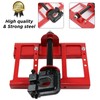 Vertical Cutting Chainsaw Mill, Upgrade Lumber Guide Rail Saw Steel