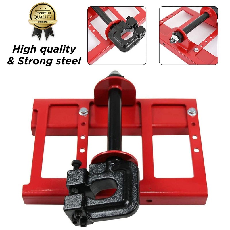 Vertical Cutting Chainsaw Mill, Upgrade Lumber Guide Rail Saw Steel