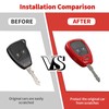 Key Fob Cover Case Protector Fit for Jeep Wrangler JK