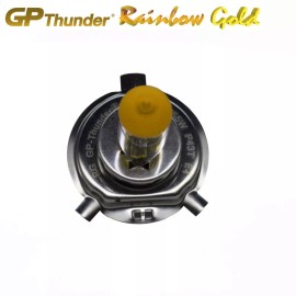 GP Thunder 2500K Rainbow Gold H4 (9003) 12V 55/60W Xenon Light Bulbs Pair Golden