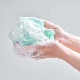 Aisen BTD01 Body Towel, Bublich, Super Soft, For Hand Washing, Rich Foam, 11.0 x 39.4 inches (28 x 100 cm), Made in Japan