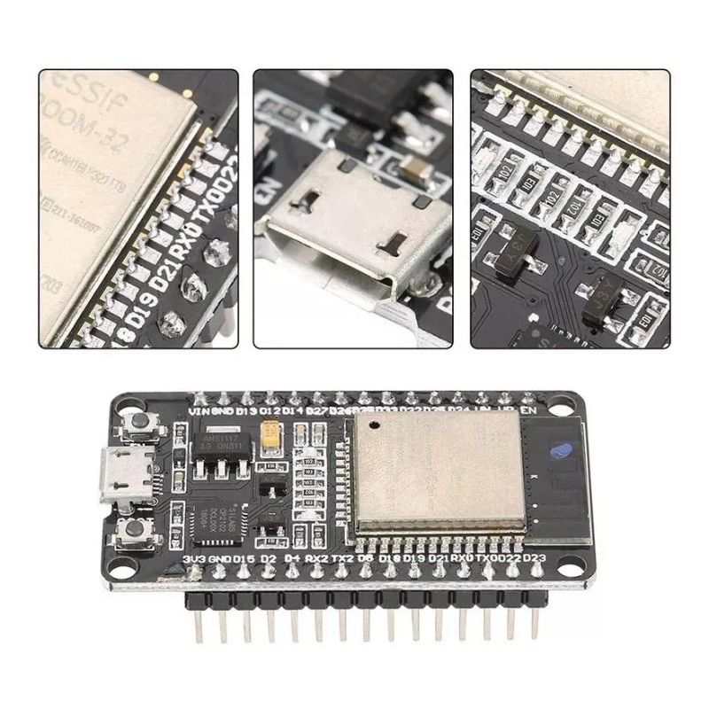 CODYTAVAREZ Esp32 Wifi + Bluetooth 4.2 Ble Nodemcu - Mejor