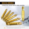 EWK 6 Pcs Screw Extractor Set - 2 in 1