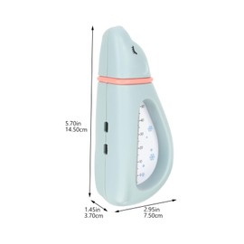 LIFKOME 2pcs Animal Shaped Water Thermometers Temperature Measuring Tool for Comfortable Baths Cute for Boy Girl for Showers and Bathtime