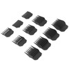 10pcs Hair Clipper Guide Comb Universal Clear Number Guide Comb