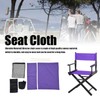 Director Chair Cover Replacement with Storage Bag Canvas Seat Chair