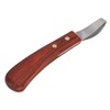 Hoof Trimmer Shears Stainless Steel Blade Rubber Wood Handle Multipurpose