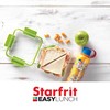 Starfrit Easy Lunch Square Sandwich Container - 16oz/473ml - Airtight