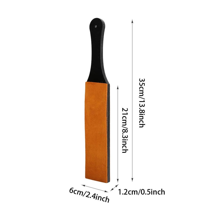 FILFEEL Strop, Afilador de Cuero de Doble Cara, Herramienta de