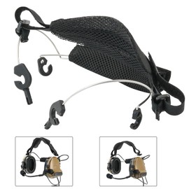 HEARFALCOM COMTA II III TACTICAL HEADSET ACCESSORIES Rear Mount Headband for C2 C3 Hunting Airsoft Shooting Headset