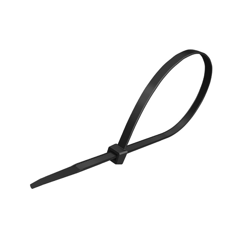 Kippen 9015EK Pack of 50 Black Cable Ties for Wiring