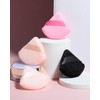 EIGSHOW Powder Puff Triangle Plush Loose Cosmetic Puff Powder, Cheek
