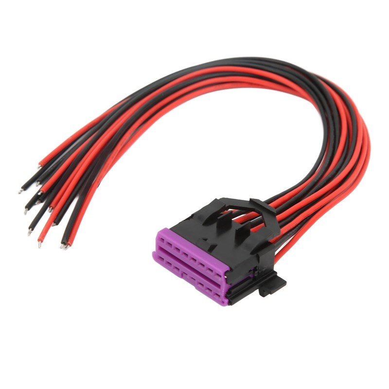 3 Pcs 16 Pin OBD2 Female Connector Cables 30cm J1962