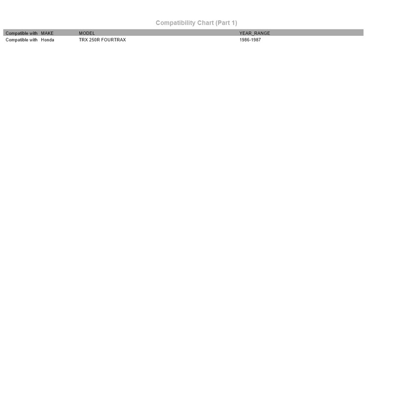 Tusk Steering Stem Bearing Kit Compatible with Honda TRX 250R