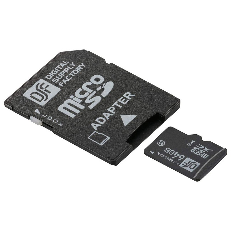 Ohm Electric Micro SD Memory Card 64GB High Speed Data