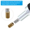 PATIKIL Brass Threaded Repair Insert Nut, 8 Pcs M8xM4x10mm Male