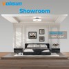 VOLISUN Low Profile Ceiling Fans with Lights and Remote, 15.7in