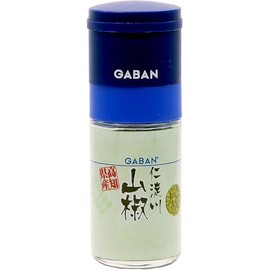 GABAN Gourmet Mill, Kochi Prefecture, Niyodogawa Prefecture with Sansho Prefecture, 0.5 oz (14 g), 1 Bottle