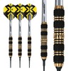 WINMAU Xtreme2-18 gram Brass Dartpfeile Set mit Flights und Schäfte