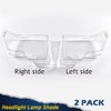 Headlight Lens Cover, Compatible with 2009-2014 Ford F150 Clear