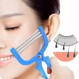 1 PC 얼굴 털 제거제 수동 제거 여성용 쉐이빙 스레딩 도구 1 PC Face Hair Remover Manual Removal Women's Shaving Threading Tool