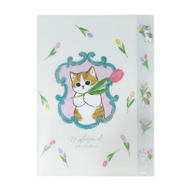 Sunstar Stationery mofusand Clear File, 5 Pockets, White S2139324