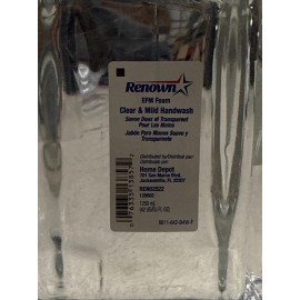 Renown EFM Foam Clear & Mild Handwash (3 Pack) 1250 ML