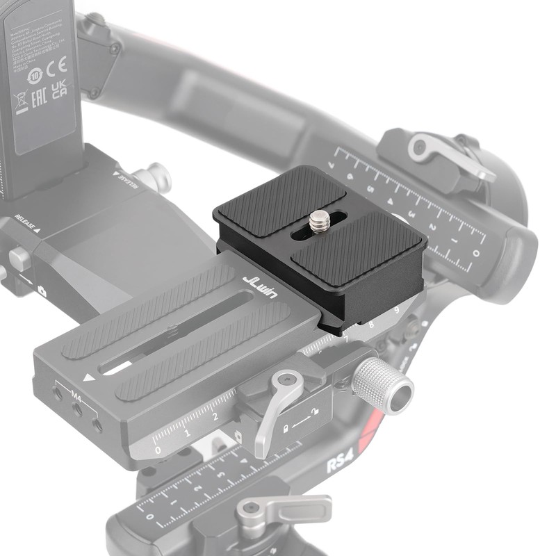 FocusFoto Upper Quick Release Baseplate for DJI Ronin RS4/RS4 Pro,