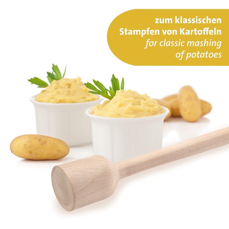 Westmark Potato & Herb Masher - Heavy Duty Hand Masher