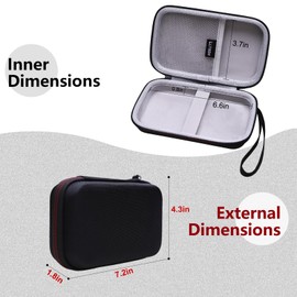 LTGEM Enabled Wall Scanner Case Compatible with Walabot DIY 2 Stud Finder and Scanners/Walabot DIY Stud Finder Wall Scanner, Black + Gray(Case Only)