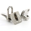 Amarine Made 2-Pack Stainless Steel Hold Down 90D Clamp-Locking Cam