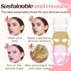 2 Pcs Silicone Face Mask Holder, Reusable Sheet Mask Cover