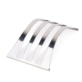 Thirteen Chefs Small Cutting Board Organizer, Fits 0.5 Inch Boards, Fits Cabinets, Stainless Steel (6 Inch Wide)