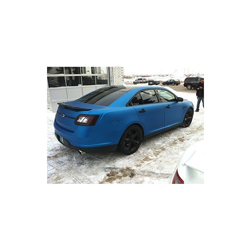 Matte Metallic Blue Vinyl Wrap Roll with VViViD XPO Air