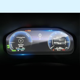 LFOTPP [Pack of 2] Compatible with Toyo-ta RAV4 2022 2023 12.3 Inch Instrument Panel Touchscreen Display Protector Nano Film Anti-Fingerprint HD Scratch-Resistant Navigation Film Car Accessories