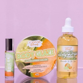 LIMITED EDITION TRIOS- CANVAS Beauty:_Cutecumber Melon