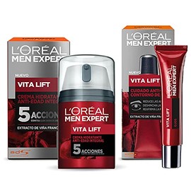 L'Oréal Paris Vitalift Me Expert Kit de cuidado antiarrugas con crema de día y crema contorno de ojos