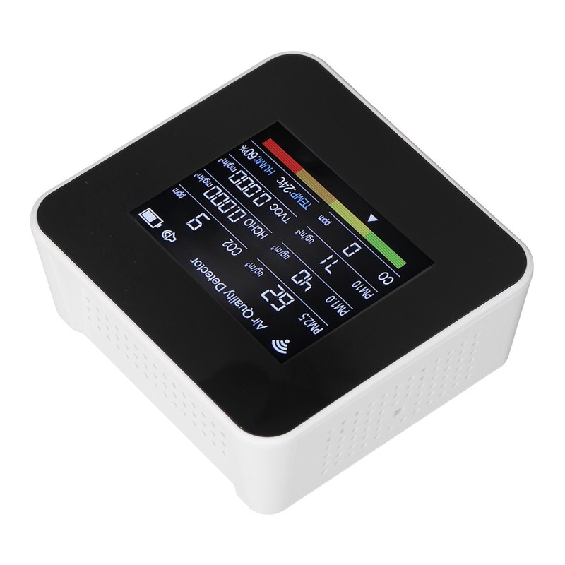 WiFi Air Quality Detector CO2 HCHO TVOC PM2.5 CO Monitor