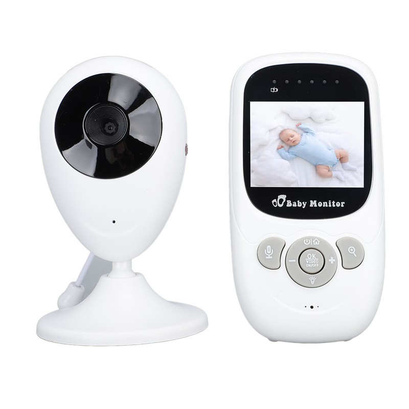 Room Temperature 2 Way Intercom Baby Monitor Night Vision Wireless