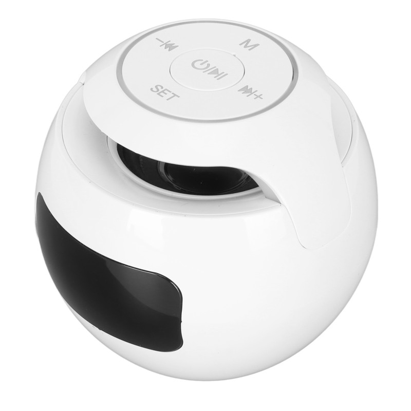 Bluetooth Alarm Clock Speaker Bass Full FM Radio Multifunction Portable