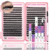 Lash Clusters Kit, 560 Pcs Eyelashes Clusters Kit 9-16mm Individual