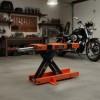 Scissor Lift Table 240Kg Steel Electric Folding For Motorcycle Repair