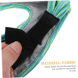 TEHAUX VR Headset Mask Breathable Elastic Sweat Band Accessory for Comfortable Gaming Present for VR Enthusiasts Versatile Face Cover for All Head