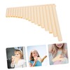 Kisangel 18-Pipe C Key Pan Flute for Beginners Professional Musical